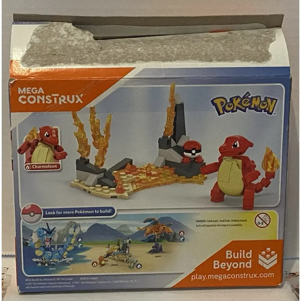 MEGA Construx Pokemon Charmeleon 89 Pcs Blocks DYR76 - BRAND NEW FREE SHIPPING